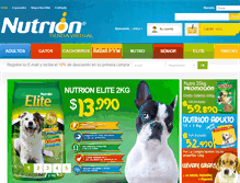 Tablet Screenshot of nutrion.com.co