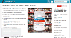 Desktop Screenshot of nutrion.cz